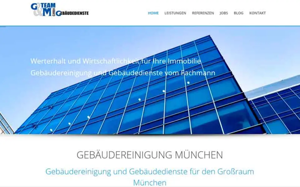 Screenshot Website 2016