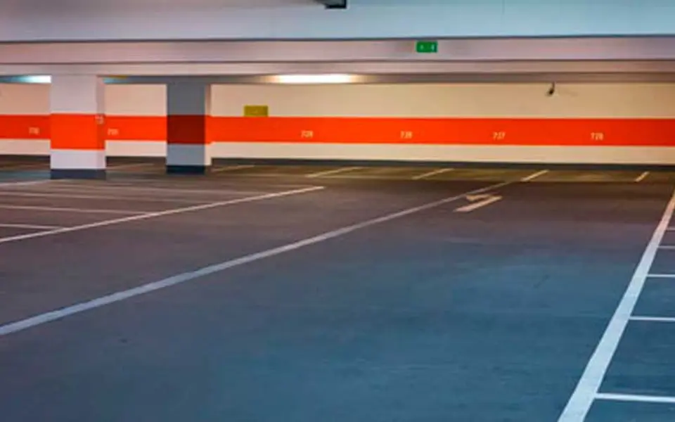gereinigte Tiefgarage in München