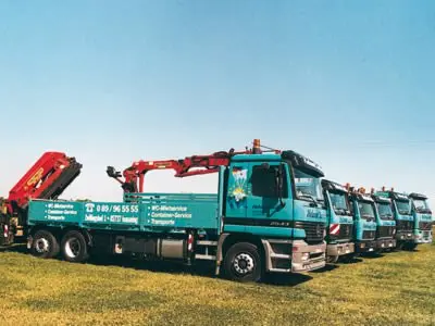 Transportfahrzeuge der Tip Top GmbH
