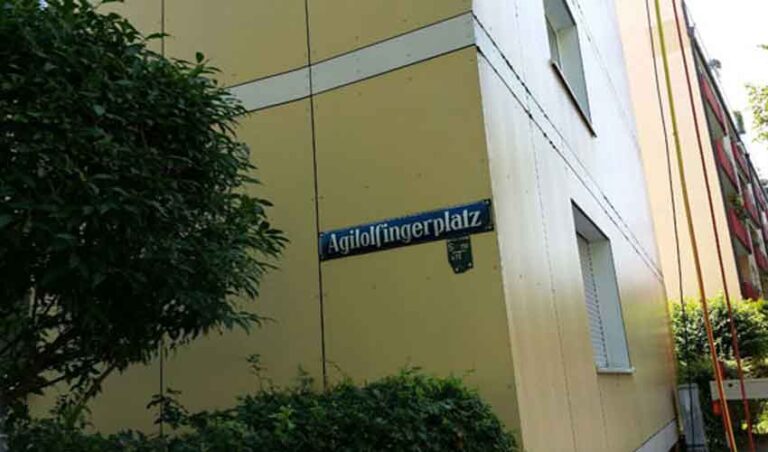 Gereinigte Fassade
