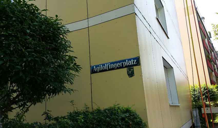 Gereinigte Fassade