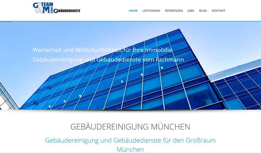 Screenshot Website 2016