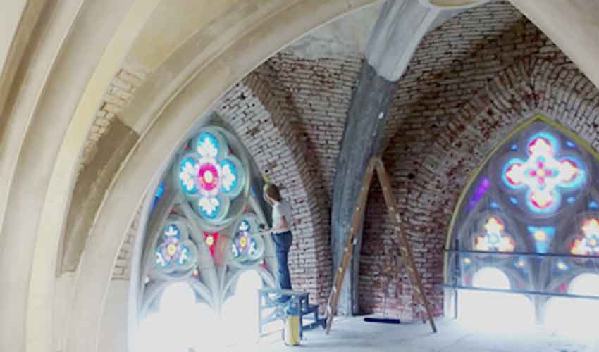 Dachgewölbe Heilig-Kreuz-Kirche