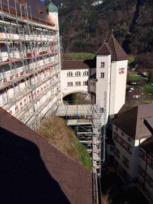 Ansicht Schloss Hohenaschau außen