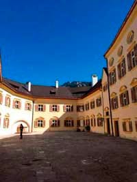 Innenhof Schloss Hohenaschau