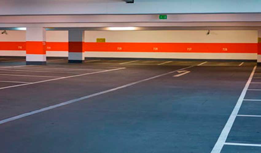 gereinigte Tiefgarage in München