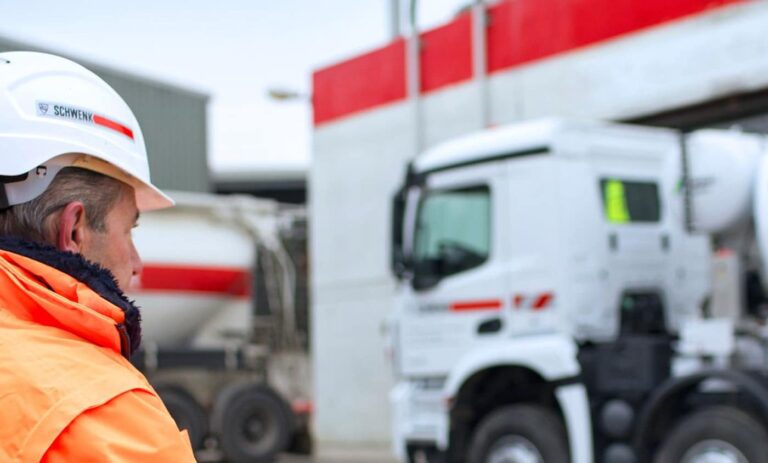 Unterhalts- und Glasreinigung bei Schwenk Beton