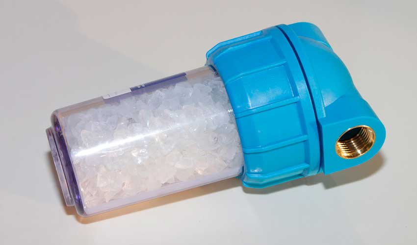 Kartusche zur Entmineralisierung von Wasser