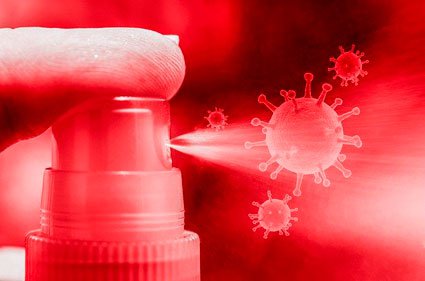 Desinfektionsmittel, Desinfektionsspray - Desinfektionsreinigung München